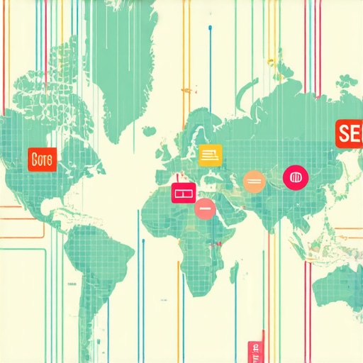 Infographic illustrating modern map SEO tactics for 2025.