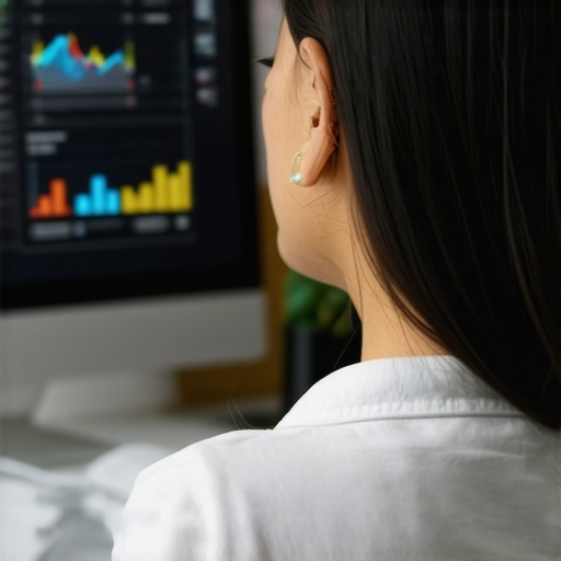 Person reviewing Google Maps analytics on a computer for local SEO