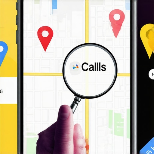 An illustration showing the difference between high-volume map views and high-intent customer actions like calls and direction clicks.