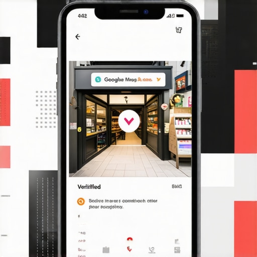 A comparison showing how Google AI recognizes business locations from authentic photos instead of manual geotagging.