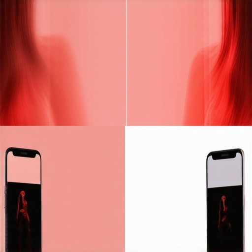 Comparison of slow vs fast loading website images on mobile for local SEO.