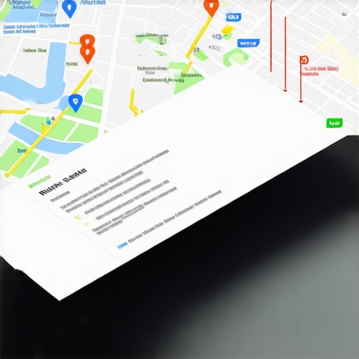 Optimizing Website Footer for Local Map Visibility A detailed view of a website footer optimized with embedded maps and local SEO signals.