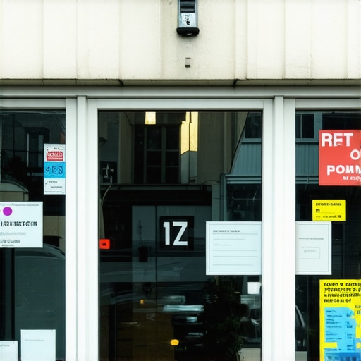 Verifying a New Business Location on Google Maps A professional business storefront with visible address and signage for local SEO verification.